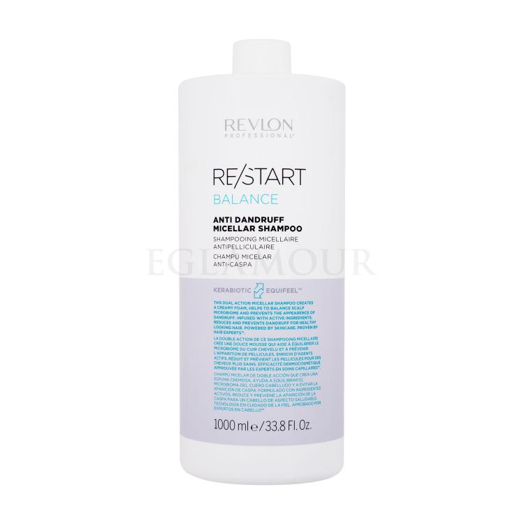 Revlon Professional Re/Start Balance Anti Dandruff Micellar Shampoo Szampon do włosów dla kobiet 1000 ml