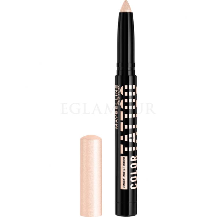 Maybelline Color Tattoo 24H Eyestix Cienie do powiek dla kobiet 1,4 g Odcień 10 I Am Shining