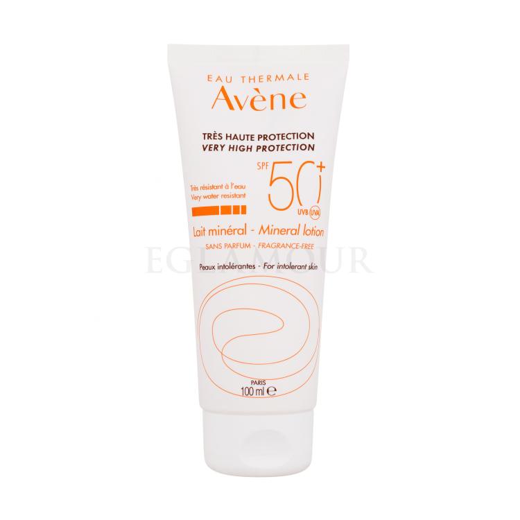 Avene Sun Mineral Milk SPF50+ Preparat do opalania ciała 100 ml