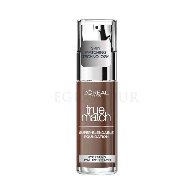 L&#039;Oréal Paris True Match Super-Blendable Foundation Podkład dla kobiet 30 ml Odcień 11N Dark Coffer