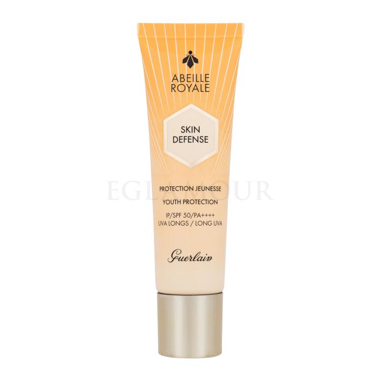 Guerlain Abeille Royale Skin Defense Youth Protection SPF50 Preparat do opalania twarzy dla kobiet 30 ml