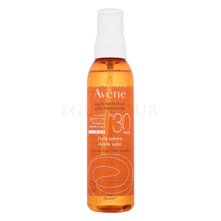 Avene Sun Sun Care Oil SPF30 Preparat do opalania ciała 200 ml