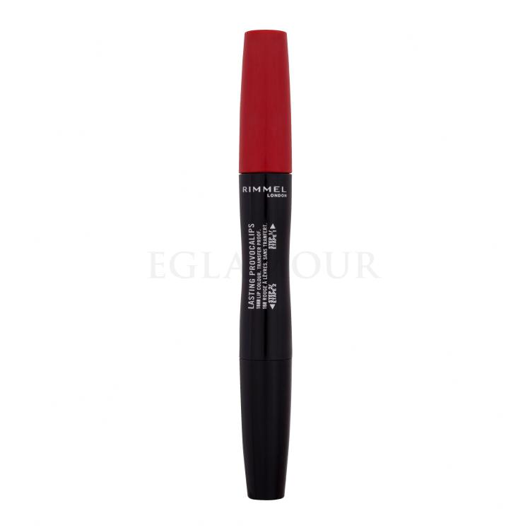 Rimmel London Lasting Provocalips 16HR Pomadka dla kobiet 3,9 ml Odcień 500 Kiss The Town Red