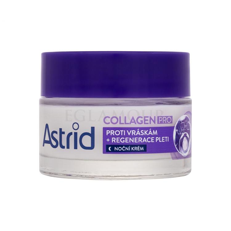 Astrid Collagen PRO Anti-Wrinkle And Regenerating Night Cream Krem na noc dla kobiet 50 ml