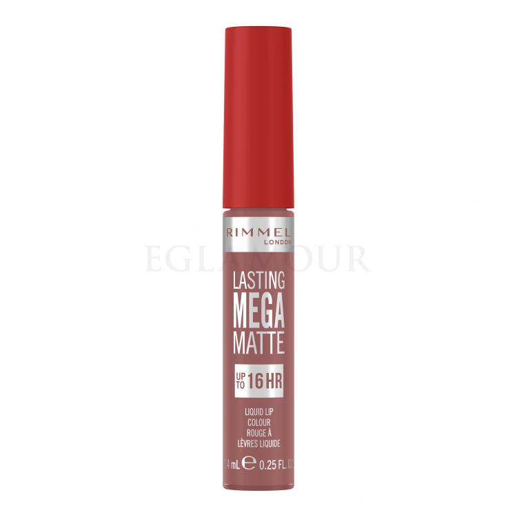 Rimmel London Lasting Mega Matte Liquid Lip Colour Pomadka dla kobiet 7,4 ml Odcień Blush