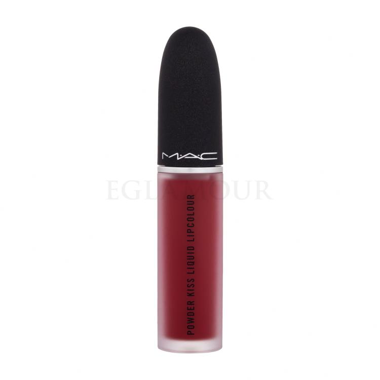 MAC Powder Kiss Liquid Pomadka dla kobiet 5 ml Odcień 975 Ruby Boo