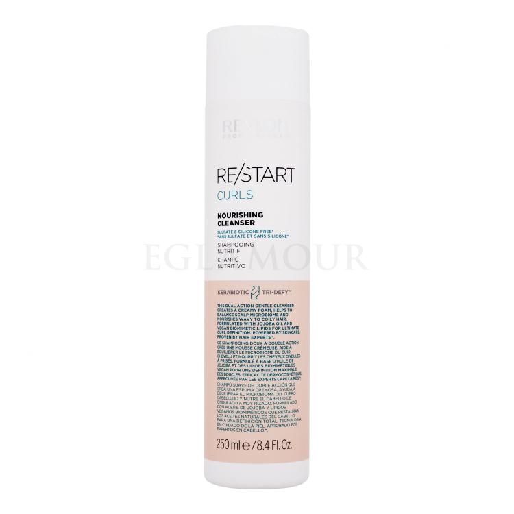 Revlon Professional Re/Start Curls Nourishing Cleanser Szampon do włosów dla kobiet 250 ml