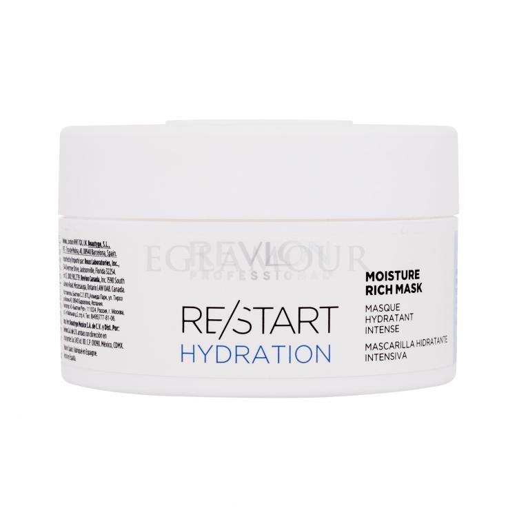 Revlon Professional Re/Start Hydration Moisture Rich Mask Maska do włosów dla kobiet 250 ml