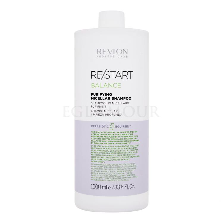 Revlon Professional Re/Start Balance Purifying Micellar Shampoo Szampon do włosów dla kobiet 1000 ml