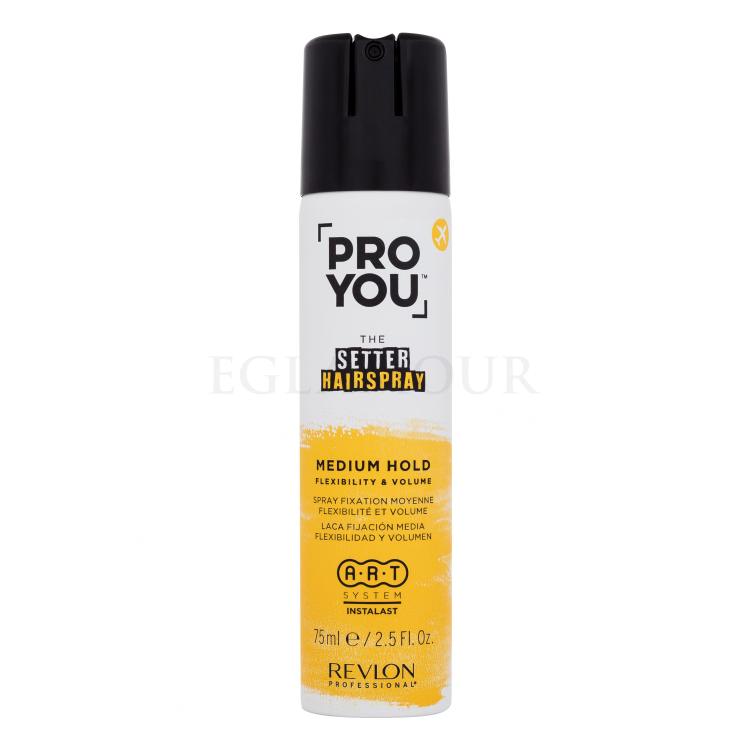 Revlon Professional ProYou The Setter Hairspray Medium Hold Lakier do włosów dla kobiet 75 ml