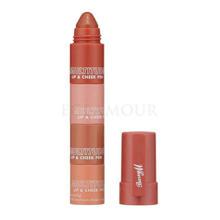 Barry M Multitude Lip &amp; Cheek Pen Pomadka dla kobiet 3,8 g Odcień Honey Honey