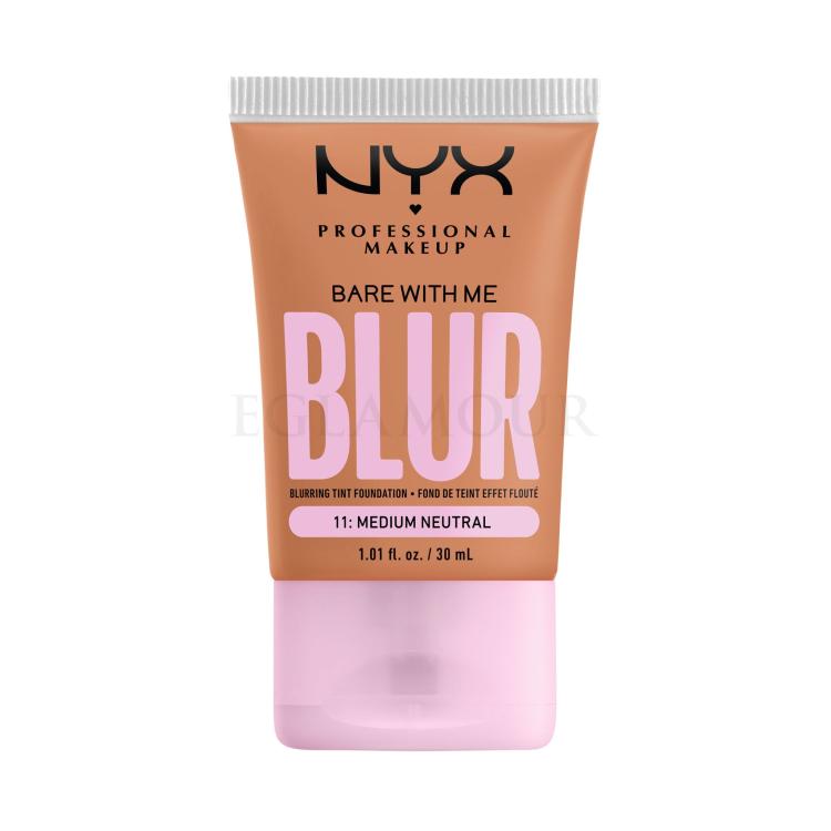 NYX Professional Makeup Bare With Me Blur Tint Foundation Podkład dla kobiet 30 ml Odcień 11 Medium Neutral