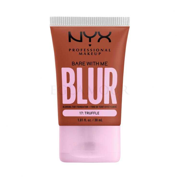 NYX Professional Makeup Bare With Me Blur Tint Foundation Podkład dla kobiet 30 ml Odcień 17 Truffle