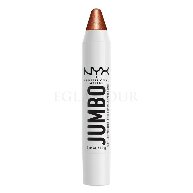 NYX Professional Makeup Jumbo Multi-Use Highlighter Stick Rozświetlacz dla kobiet 2,7 g Odcień 06 Flan