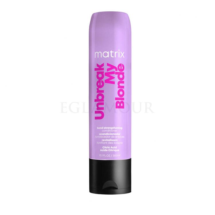 Matrix Unbreak My Blonde Bond Strengthening Conditioner Odżywka dla kobiet 300 ml