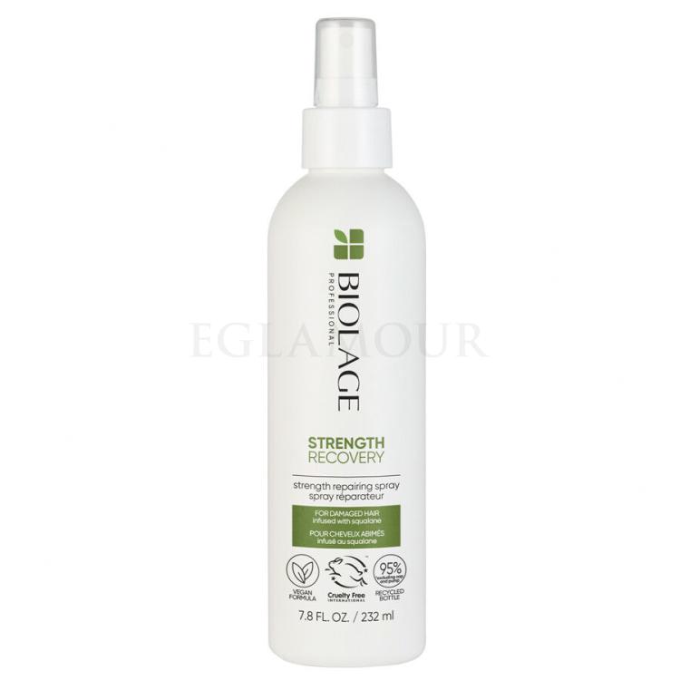 Biolage Strength Recovery Strength Repairing Spray Pielęgnacja bez spłukiwania dla kobiet 232 ml