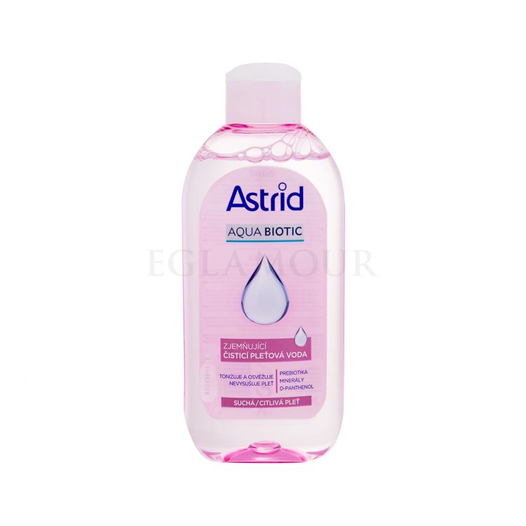 Astrid Aqua Biotic Softening Cleansing Water Toniki dla kobiet 200 ml