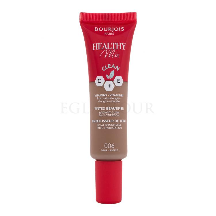 BOURJOIS Paris Healthy Mix Tinted Beautifier Krem BB dla kobiet 30 ml Odcień 006 Deep