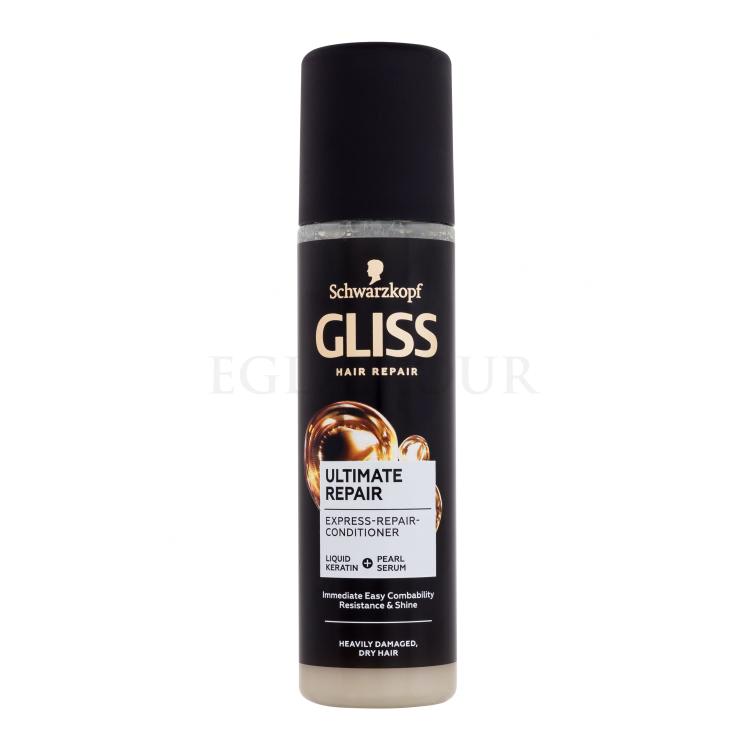 Schwarzkopf Gliss Ultimate Repair Express Repair Conditioner Pielęgnacja bez spłukiwania dla kobiet 200 ml