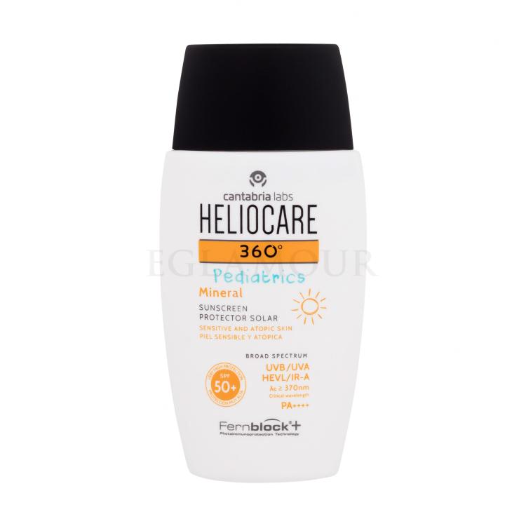 Heliocare 360° Pediatrics Mineral SPF50+ Preparat do opalania ciała dla dzieci 50 ml