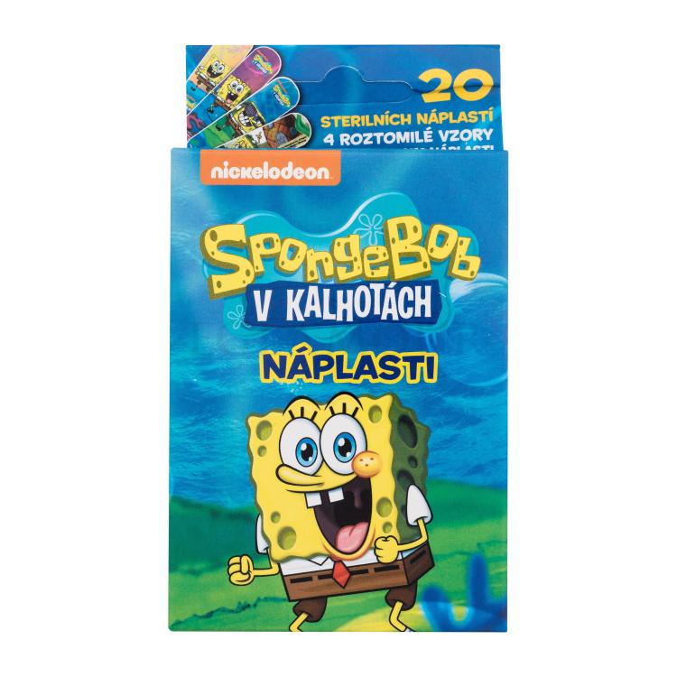 Nickelodeon SpongeBob Plaster Plaster dla dzieci Zestaw