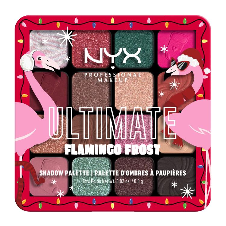 NYX Professional Makeup Fa La La L.A. Land Ultimate Flamingo Frost Cienie do powiek dla kobiet 12,8 g