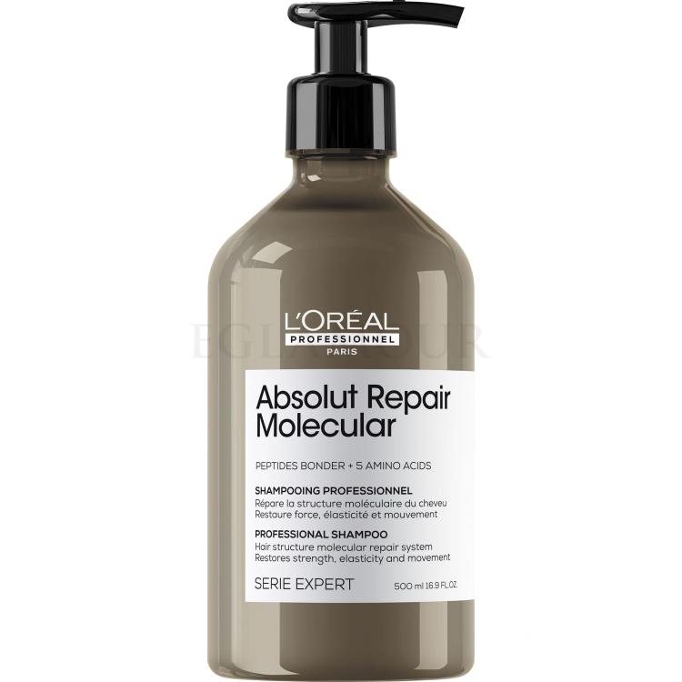 L&#039;Oréal Professionnel Absolut Repair Molecular Professional Shampoo Szampon do włosów dla kobiet 500 ml