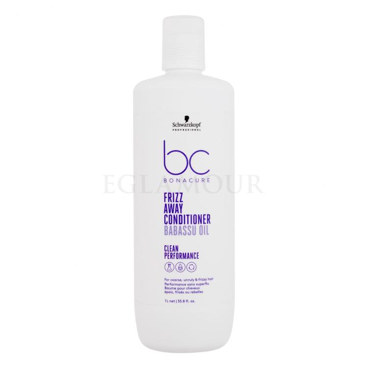 Schwarzkopf Professional BC Bonacure Frizz Away Conditioner Odżywka dla kobiet 1000 ml