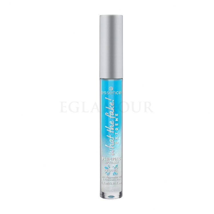 Essence What The Fake! Extreme Plumping Lip Filler Błyszczyk do ust dla kobiet 4,2 ml Odcień 02 Ice Ice Baby!