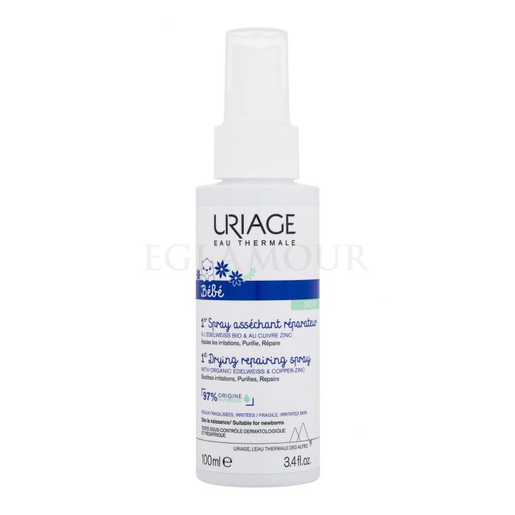 Uriage Bébé 1st Drying Repairing Spray Woda do ciała dla dzieci 100 ml