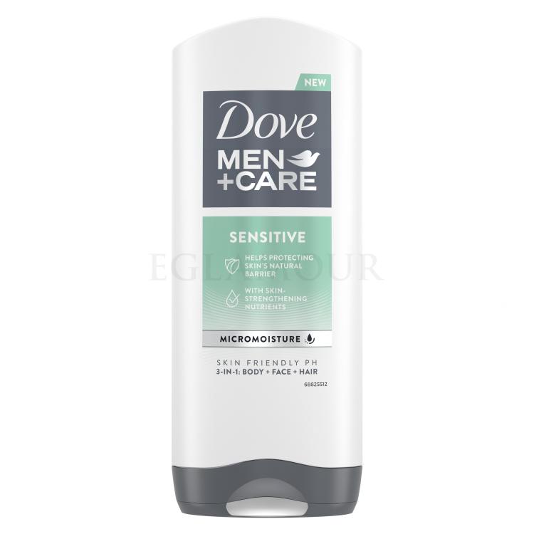 Dove Men + Care Sensitive Żel pod prysznic dla mężczyzn 400 ml