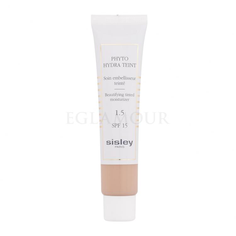 Sisley Phyto Hydra Teint SPF15 Podkład dla kobiet 40 ml Odcień 1.5 Beige