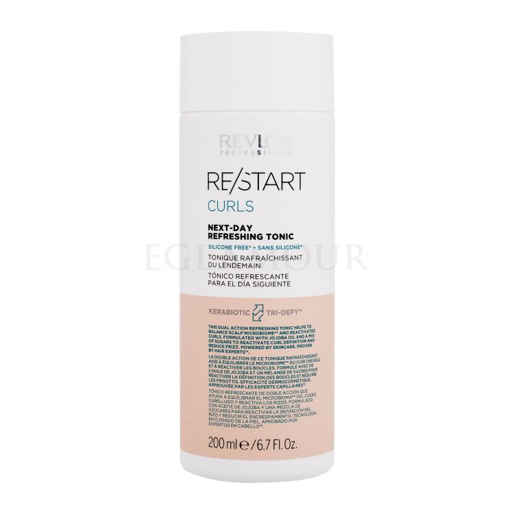 Revlon Professional Re/Start Curls Next-Day Refreshing Tonic Utrwalenie fal i loków dla kobiet 200 ml