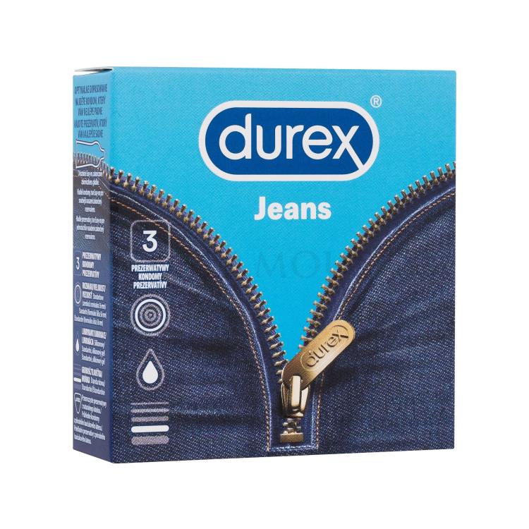 Durex Jeans Prezerwatywy dla mężczyzn Zestaw