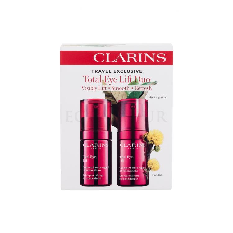 Clarins Total Eye Lift Duo Krem pod oczy dla kobiet Zestaw