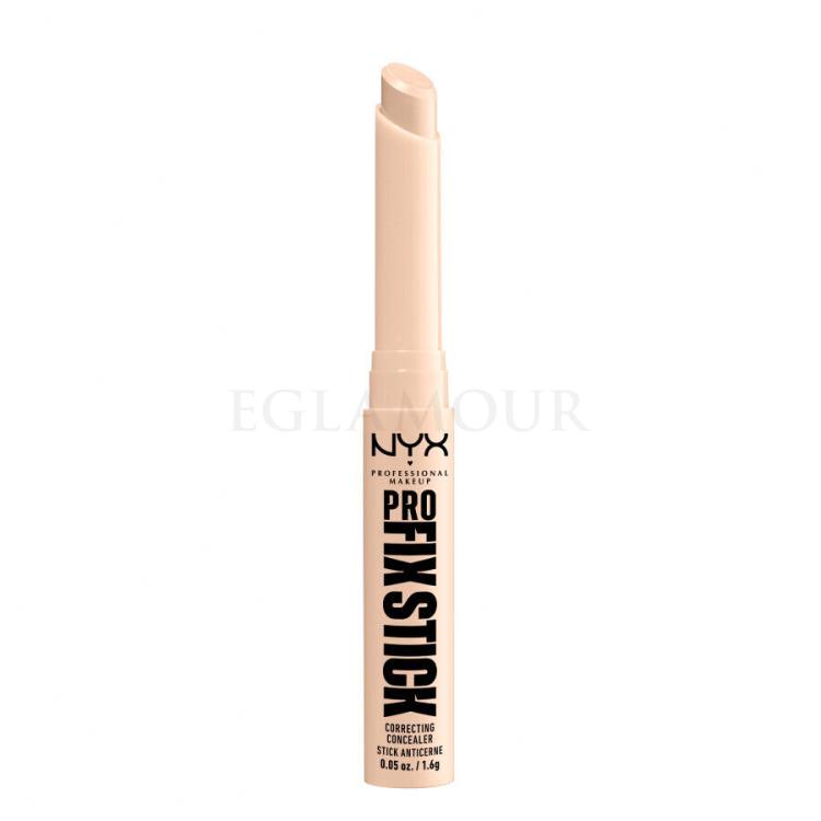 NYX Professional Makeup Pro Fix Stick Correcting Concealer Korektor dla kobiet 1,6 g Odcień 02 Fair