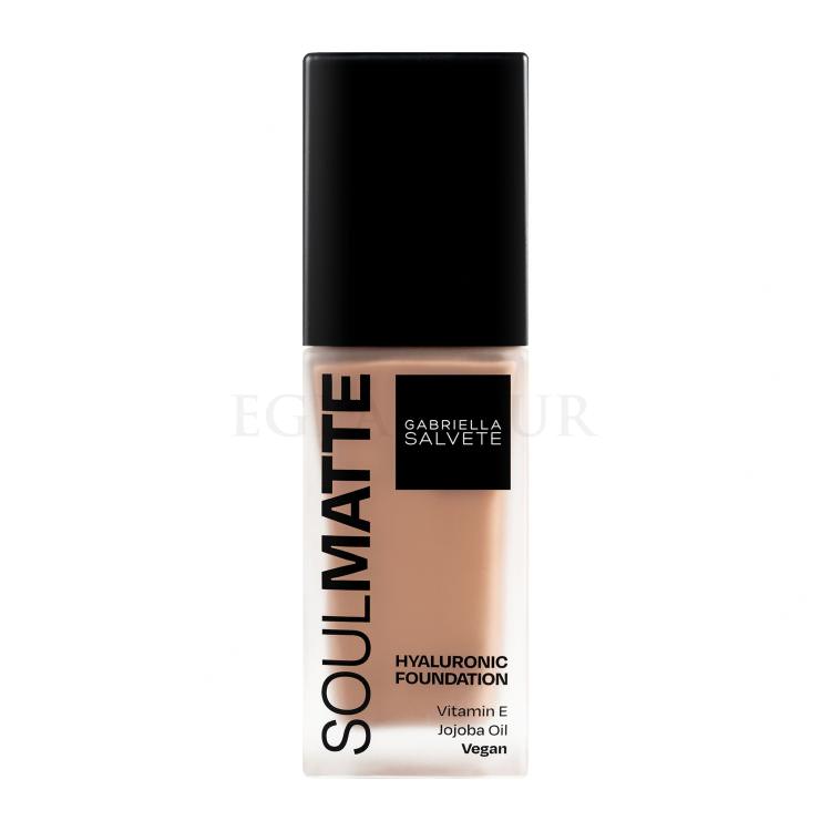 Gabriella Salvete Soulmatte Hyaluronic Foundation Podkład dla kobiet 30 ml Odcień 05 Warm Tan