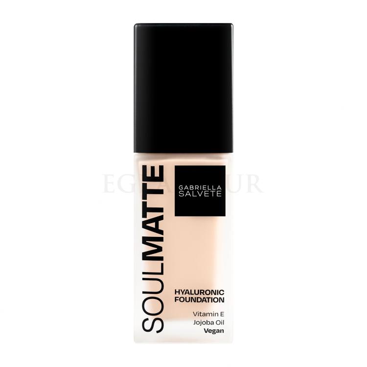 Gabriella Salvete Soulmatte Hyaluronic Foundation Podkład dla kobiet 30 ml Odcień 02C Ivory Cold