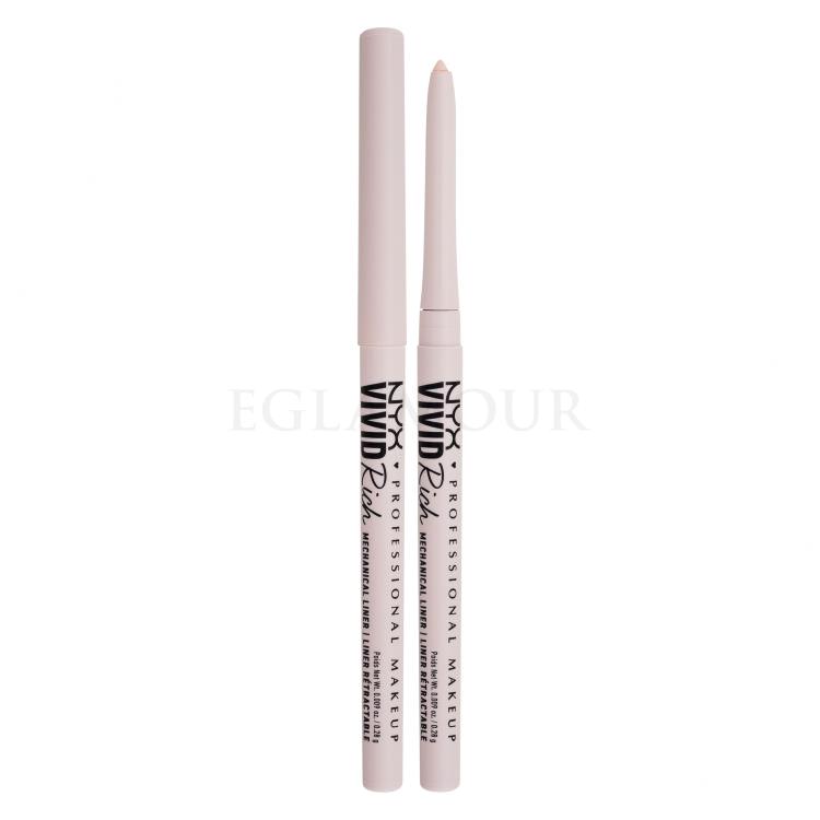 NYX Professional Makeup Vivid Rich Mechanical Liner Kredka do oczu dla kobiet 0,28 g Odcień 02 Quartz Que