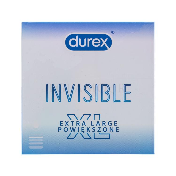 Durex Invisible XL Prezerwatywy dla mężczyzn Zestaw