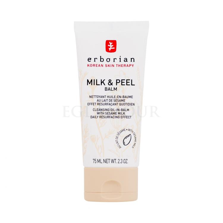 Erborian Milk &amp; Peel Balm Krem oczyszczający dla kobiet 75 ml