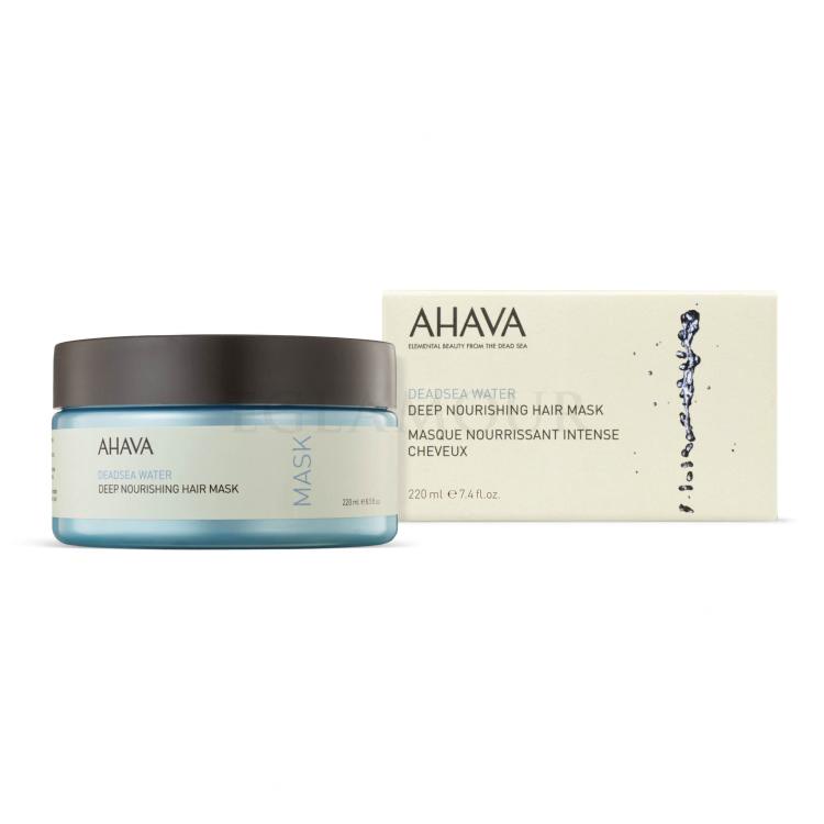 AHAVA Deadsea Water Deep Nourishing Hair Mask Maska do włosów dla kobiet 220 ml