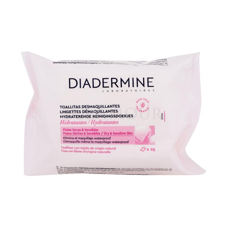 Diadermine Hydrating Cleansing Wipes Chusteczki oczyszczające dla kobiet Zestaw