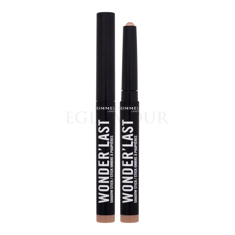 Rimmel London Wonder&#039;Last Shadow Stick Cienie do powiek dla kobiet 1,64 g Odcień 004 Soft Bubbles