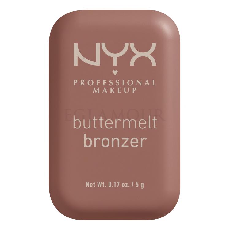 NYX Professional Makeup Buttermelt Bronzer Bronzer dla kobiet 5 g Odcień 04 Butta Biscuit