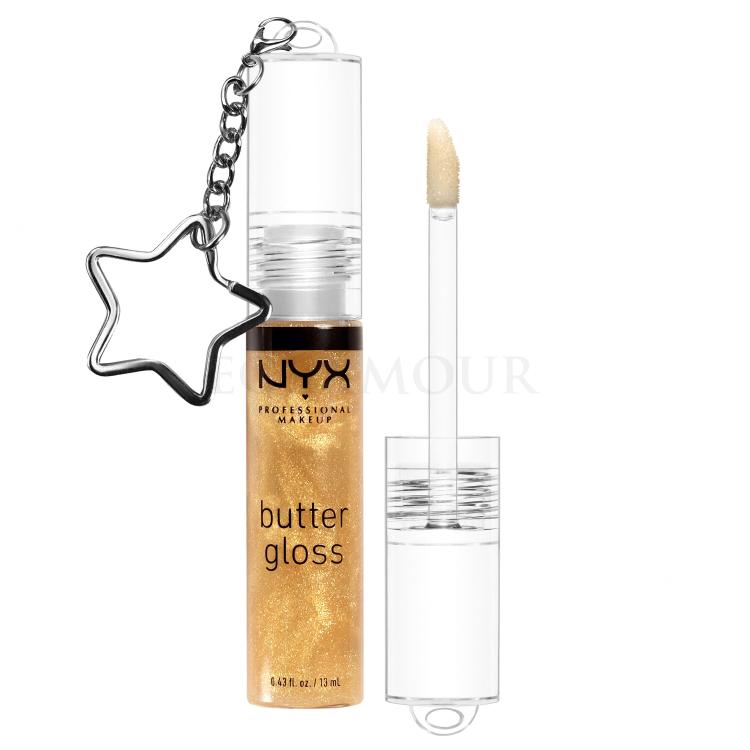 NYX Professional Makeup Butter Gloss Limited Edition Błyszczyk do ust dla kobiet 13 ml Odcień 25K Gold