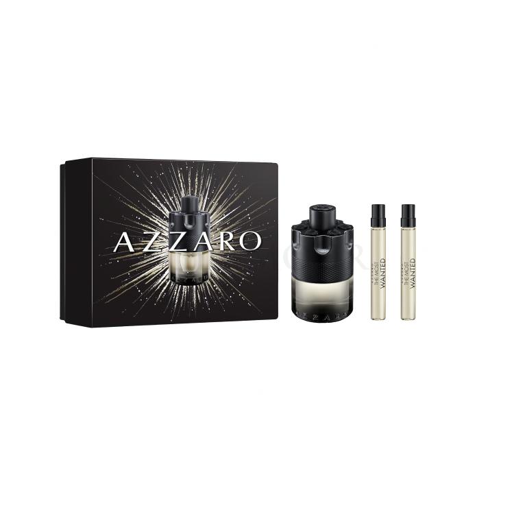 Azzaro The Most Wanted Intense Zestaw woda toaletowa 100 ml + woda toaletowa 2 x 10 ml