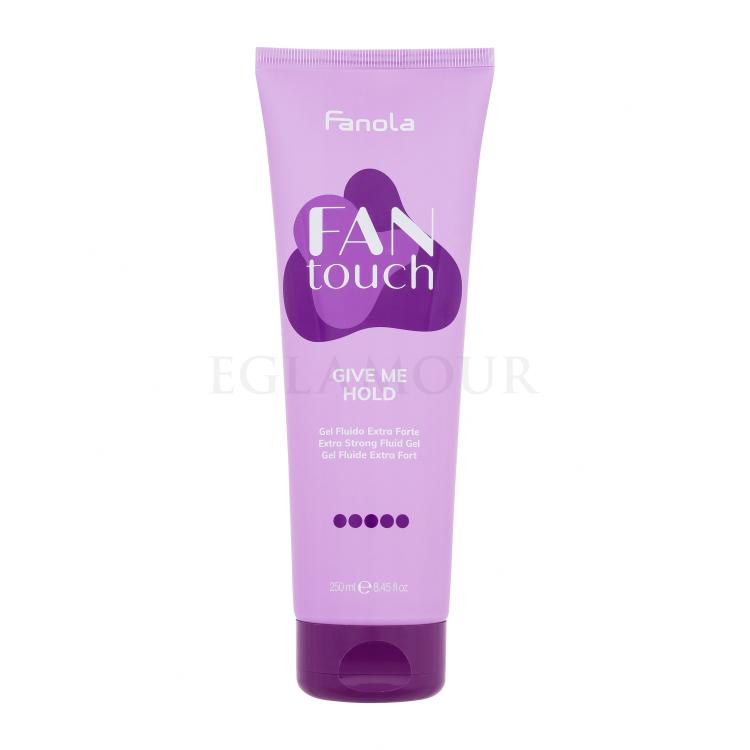 Fanola Fan Touch Give Me Hold Żel do włosów dla kobiet 250 ml