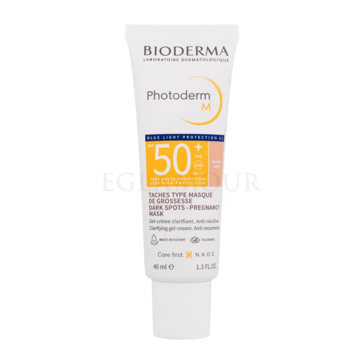 BIODERMA Photoderm M SPF50+ Preparat do opalania twarzy 40 ml Odcień Light