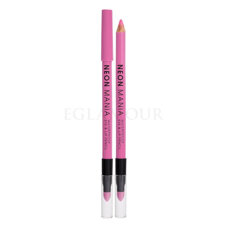 Dermacol Neon Mania Waterproof Eye &amp; Lip Pencil Kredka do oczu dla kobiet 1,1 g Odcień 1